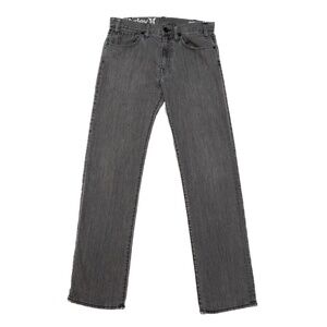 Hurley Mens Jeans Relaxed '99 Grey Size 30x32